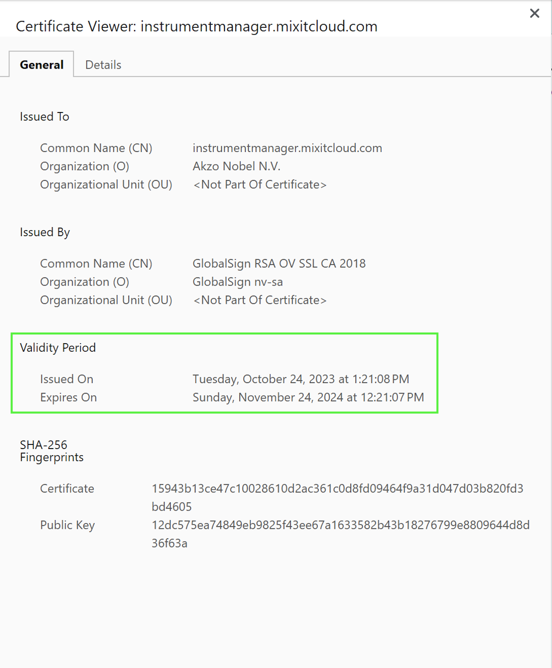 Instrument Manager Certificate Update 2024 MIXIT Help Center   11171068296476